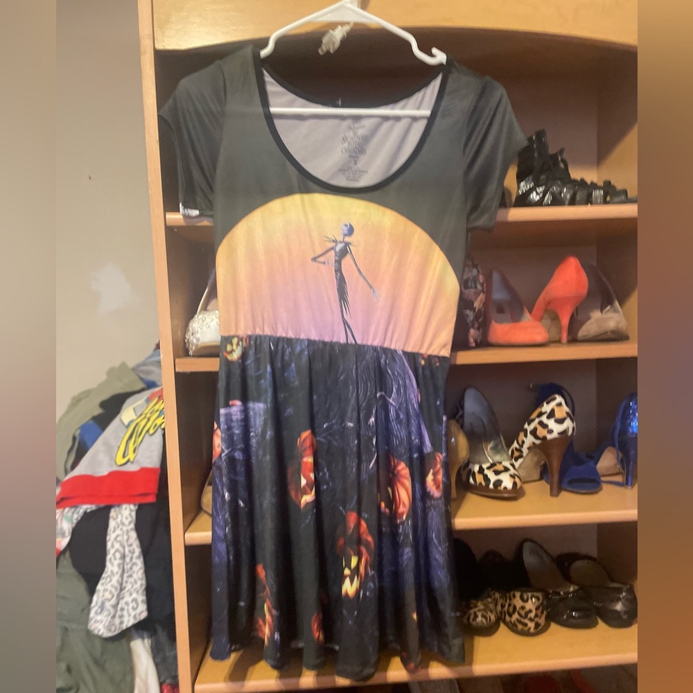 Women’s small “NBC” dress/ Halloween festive
